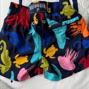 Limited edition Villebrequin Kids Multicolor Sea Creature Shorts
